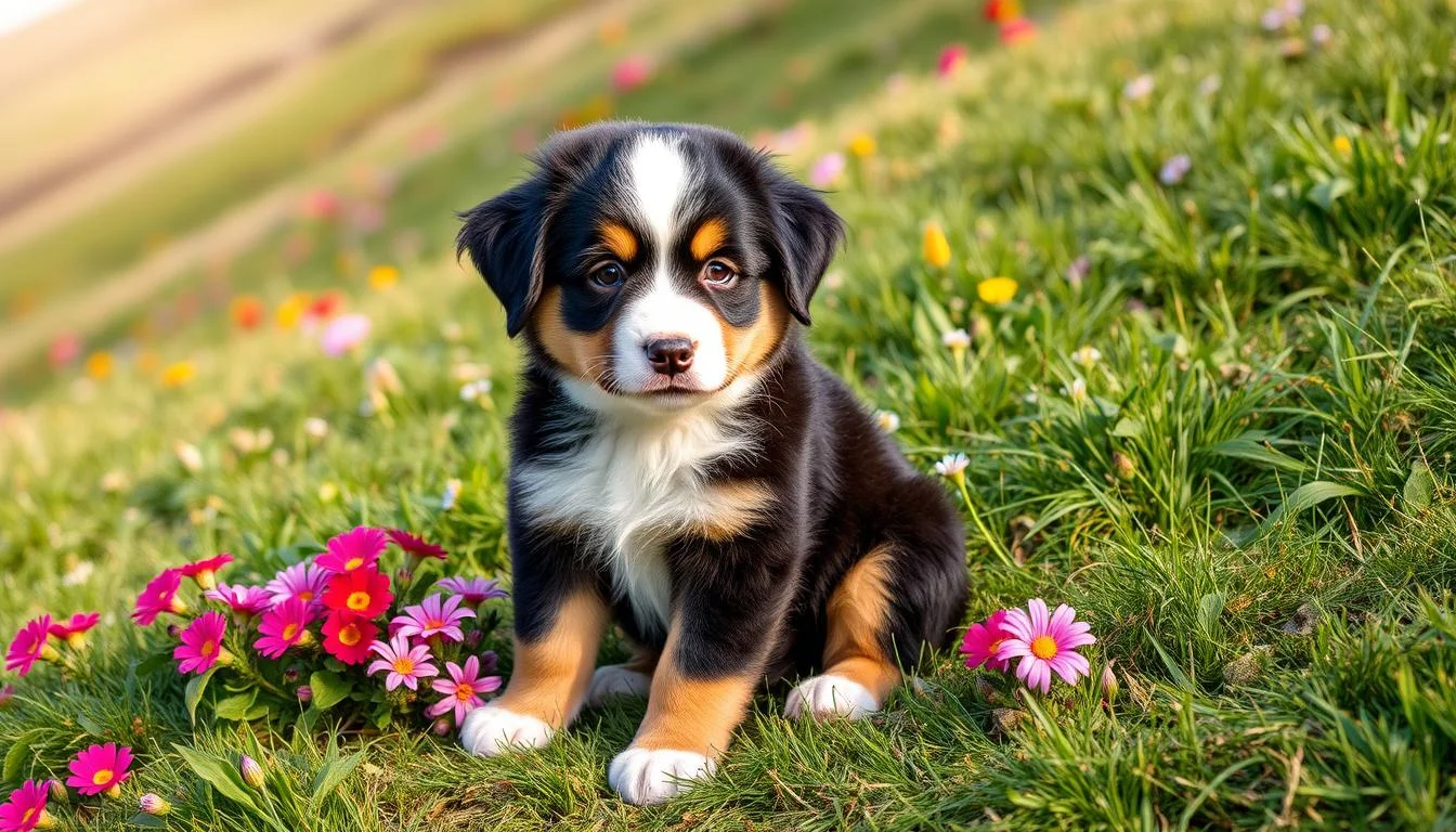 Bernese Mountain Dog Puppy