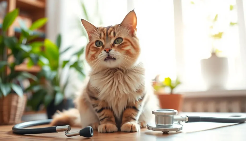 Cat Coughing