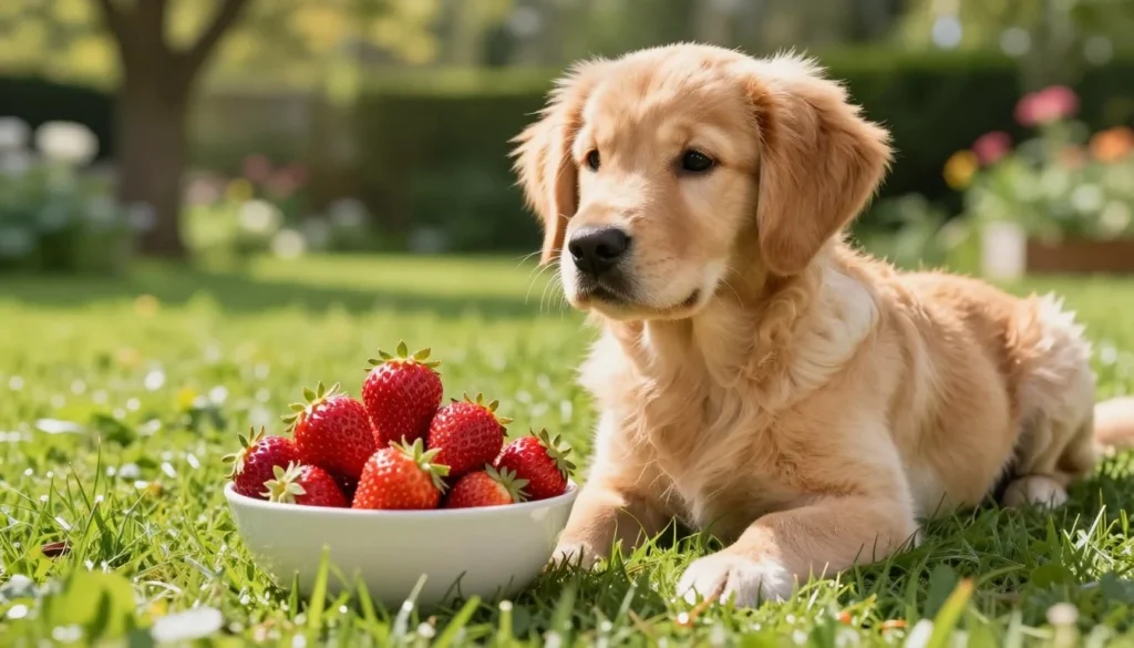 Can dogs eat strawberrie