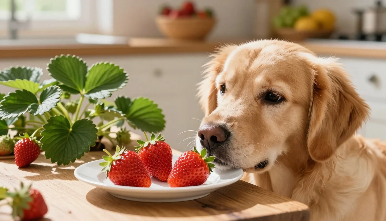 can dogs eat strawberries